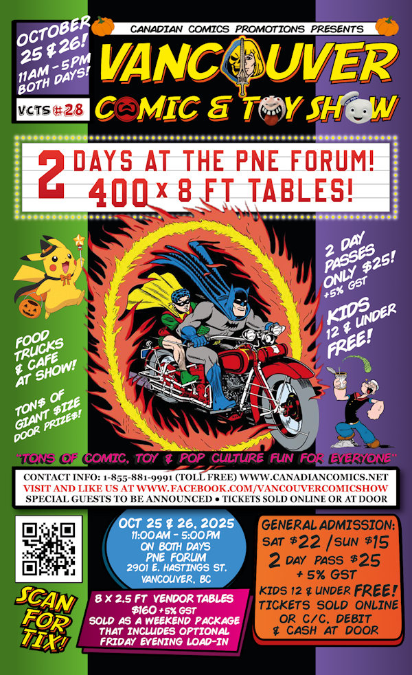 Vancouver Comic and Toy Show 28.